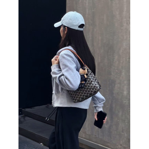 2026新款高級感真皮mini hobo腋下包女包Y紋單肩手提包輕奢小托特