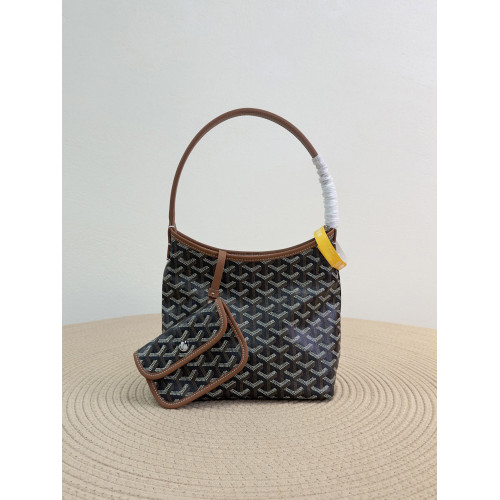 2026新款高級感真皮mini hobo腋下包女包Y紋單肩手提包輕奢小托特