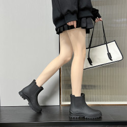 日式雨鞋女款2025新款短筒雨靴戶外時尚防滑防水膠鞋女士成人水鞋