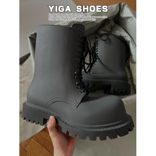 blcg巴黎同款steroid類固醇高幫米奇大頭德比厚底馬丁靴男短靴子