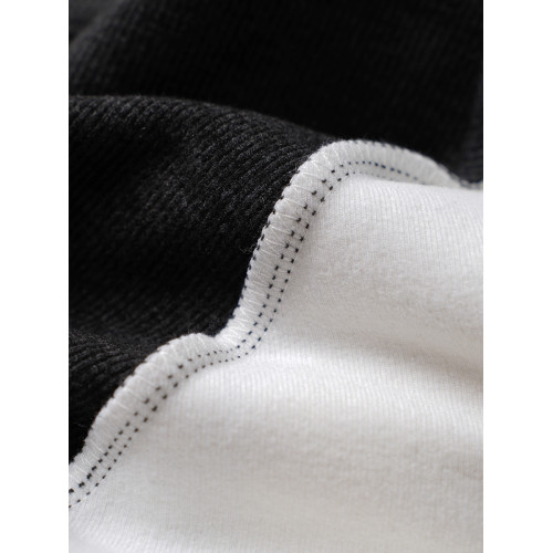 300G 恒溫雙面絨男士T恤插肩袖長袖打底衫保暖秋冬款男裝山東網店