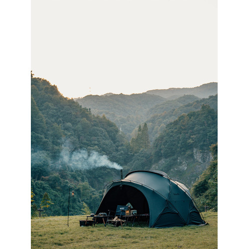 春山棉布崑侖3.0球形帳篷戶外露營庇護所客廳半球形帳篷防雨加厚