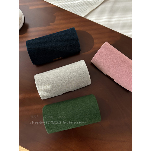 精緻可攜式迷你首飾收納盒女出差旅行防氧化戒指珠寶輕奢絨布飾品盒