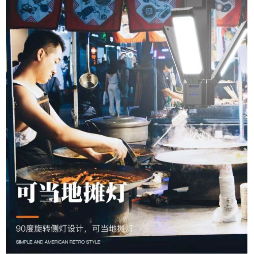 戶外露營燈折曡照明燈掛燈燈帳篷燈營地燈多功能戶外應急燈野營燈