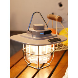 露營燈USB充電戶外照明超亮野營地閲讀燈擺攤釣魚燈野營燈帳篷燈