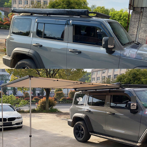 家用車邊天幕側帳帳篷汽車用側帳篷遮陽蓬涼棚戶外防雨露營車 家用車邊天幕側帳帳篷汽車用側帳篷遮陽蓬涼棚戶外防雨露營車