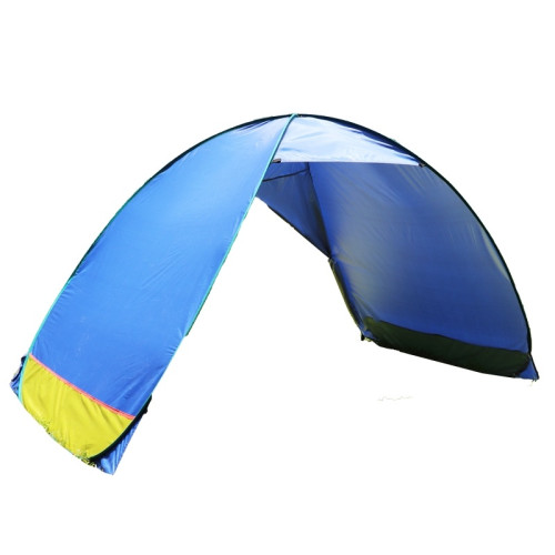 海邊無底沙灘帳篷戶外3-4人簡易自動遮陽兒童玩水挖沙速開免搭建