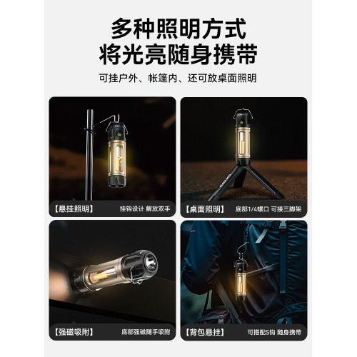 BLACKDOG黑狗戶外露營燈超長續航強光手電長續航氛圍燈照明營地燈 BLACKDOG黑狗戶外露營燈超長續航強光手電長續航氛圍燈照明營地燈