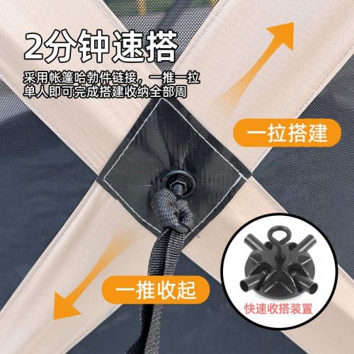 城堡帳篷戶外專業車尾帳篷越野車兩用天幕自動速開 防雨露營