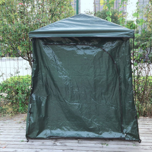 戶外山地車帳篷防雨防塵家用雜物儲物室自行車電瓶車帳篷PE布