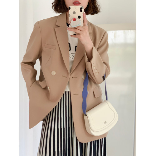 Micocah「撞色記憶」包包2025新款包包馬鞍包女腋下包單肩包高級