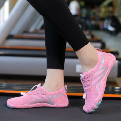 室內健身鞋男女跑步機專用減震女瑜珈跳繩鞋健身房訓練軟底運動鞋