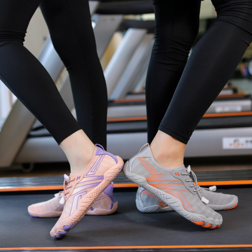 室內健身鞋男女跑步機專用減震女瑜珈跳繩鞋健身房訓練軟底運動鞋