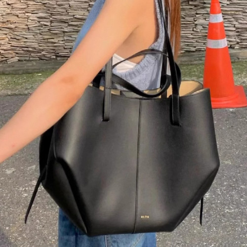 法式翅膀包大包包托特包包大容量腋下購物袋褶皺菜籃子通勤包