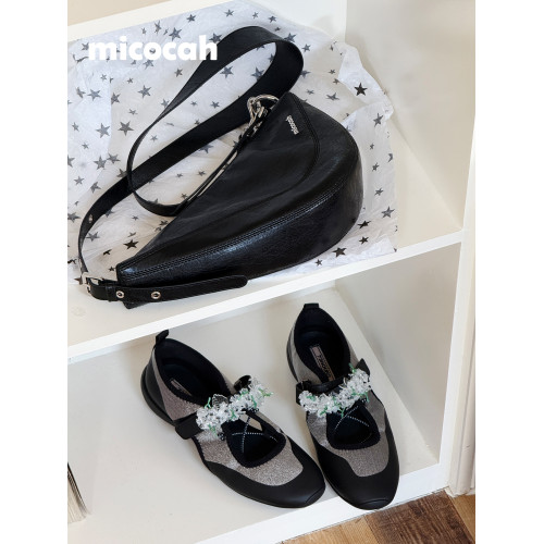 Micocah「莓果慕斯」新款馬鞍包女包單肩斜後後背包原創百搭元氣感