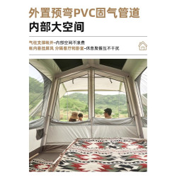 牧高笛攬盛一體充氣車尾隧道帳篷戶外折曡可攜式家庭四季防曬防暴雨