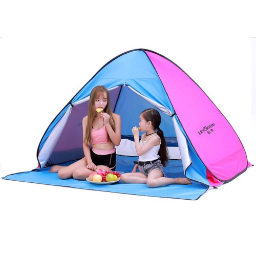 【遛娃露營神器】兒童男孩女孩海邊小帳篷戶外可攜式折曡春遊沙灘