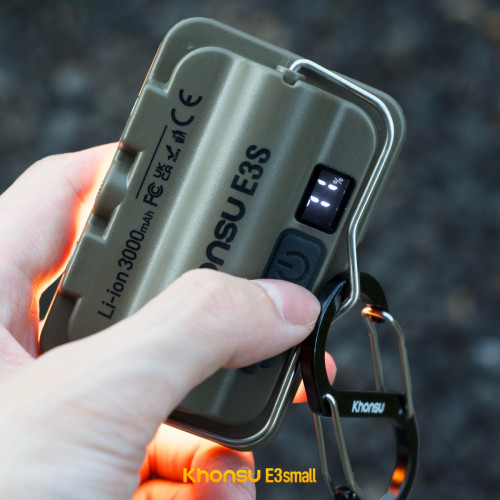 Khonsu/空宿E3S迷你高亮照明燈露營燈戶外可攜式充電徒步帳篷營地燈