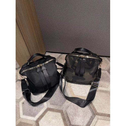 2026新款韓版中號休閒馬鞍包高質感尼龍布輕便手提單肩斜背潮女包