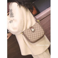 高級感馬鞍包包女式2026新款高級大氣輕奢小衆日常通勤百搭斜後後背包