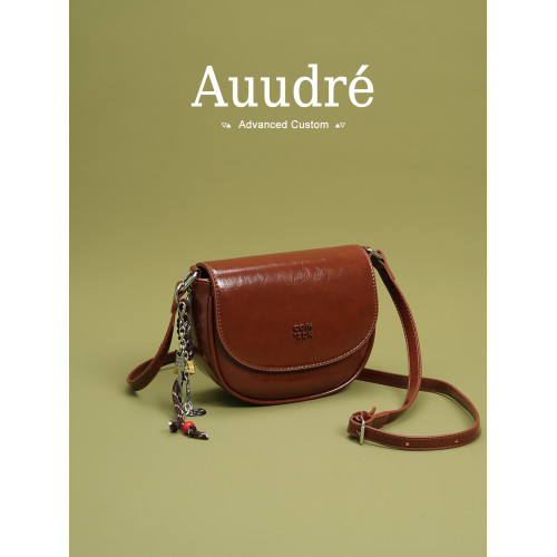 Auudre小衆設計復古小包包女2026新款夏季百搭上班通勤斜背馬鞍包 Auudre小衆設計復古小包包女2026新款夏季百搭上班通勤斜背馬鞍包