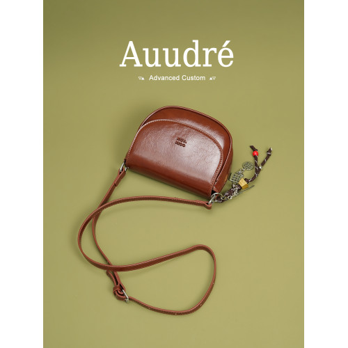 Auudre小衆設計復古小包包女2026新款夏季百搭上班通勤斜背馬鞍包 Auudre小衆設計復古小包包女2026新款夏季百搭上班通勤斜背馬鞍包