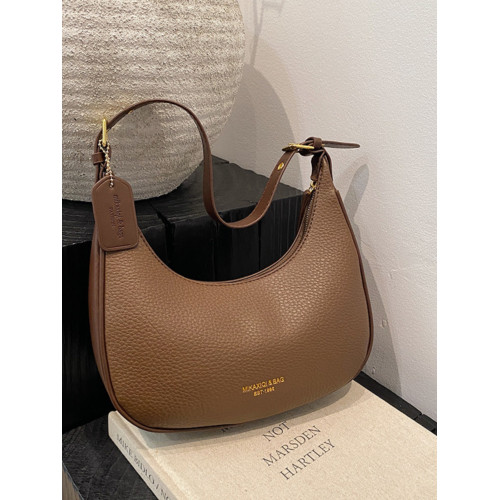 馬鞍包簡約時尚休閒包手提2024新款潮INS單肩包日韓洋氣腋下女包