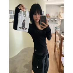 番薯小羊卷自製 日系街頭機能風戶外多口袋腰包腰封