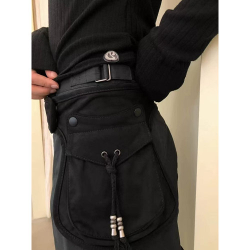 番薯小羊卷自製 日系街頭機能風戶外多口袋腰包腰封