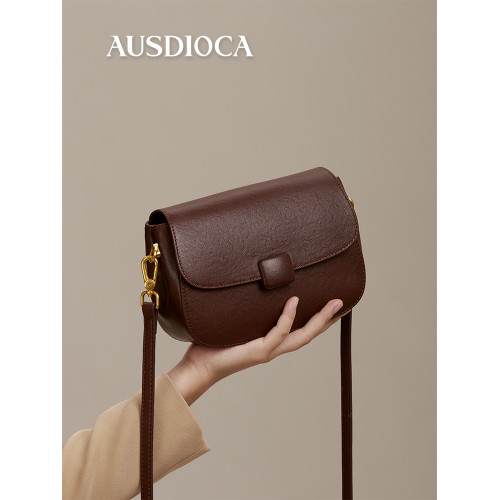 包包女式2026新款時尚復古馬鞍包真皮女包小挎包媽媽包女士斜後後背包 包包女式2026新款時尚復古馬鞍包真皮女包小挎包媽媽包女士斜後後背包