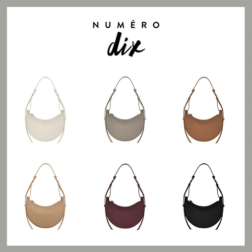 月牙包真皮斜後後背包包女2026新款小衆設計單肩包馬鞍包腋下包