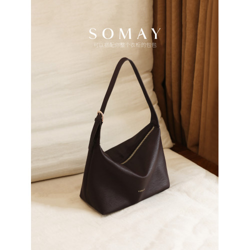 腋下包包女士2026新款春夏百搭單肩斜後後背包小衆通勤大容量hobo女包