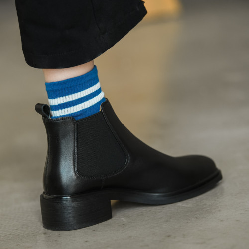 店主推薦自畱!真皮極簡百搭馬丁靴及踝靴女單靴平底切爾西小短靴 店主推薦自畱!真皮極簡百搭馬丁靴及踝靴女單靴平底切爾西小短靴