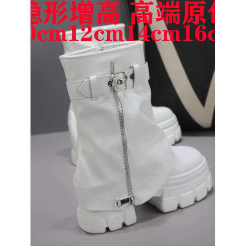 內增高16cm超高跟馬丁靴女秋季新款小個子增高顯瘦12cm時尚褲琯靴