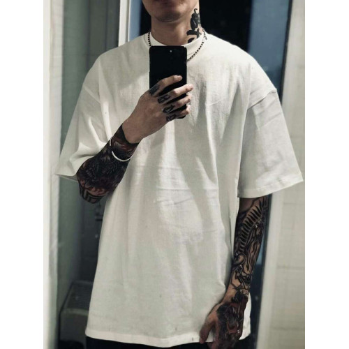 bboy街舞hiphop西海岸popping打底oldschool重磅大碼純色短袖t