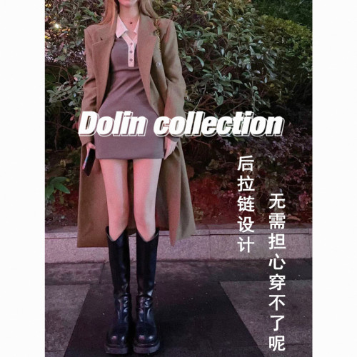 馬丁靴長筒靴女2026新款秋冬加絨厚底女靴子高筒騎士靴小個子長靴 馬丁靴長筒靴女2026新款秋冬加絨厚底女靴子高筒騎士靴小個子長靴