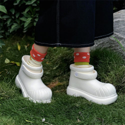 細細條 成人雨靴女四季通用時尚外穿防水雨鞋防滑高級感可愛水鞋