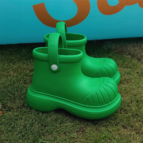 細細條 成人雨靴女四季通用時尚外穿防水雨鞋防滑高級感可愛水鞋