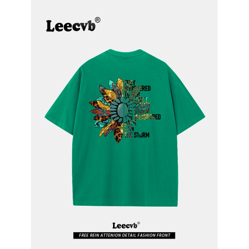 Leecvb官方聯名|奧特萊斯| 美式潮流男士短袖t恤2026新款青年夏裝