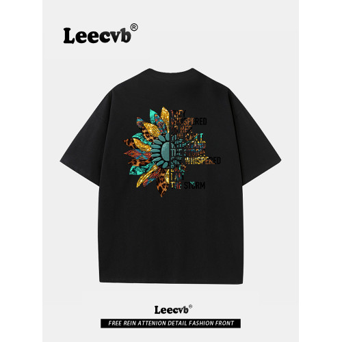 Leecvb官方聯名|奧特萊斯| 美式潮流男士短袖t恤2026新款青年夏裝