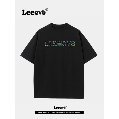 Leecvb官方聯名|奧特萊斯| 美式潮流男士短袖t恤2026新款青年夏裝