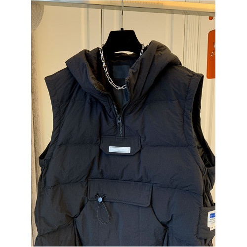 特大碼300斤連帽美式馬甲棉服男女冬ins無袖坎肩情侶外套羽絨背心 特大碼300斤連帽美式馬甲棉服男女冬ins無袖坎肩情侶外套羽絨背心