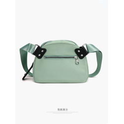 休閒日系2026胸包貝殼包防水牛津布包大容量斜後後背包輕便女潮胸前包