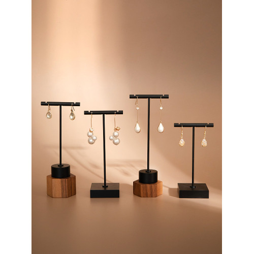 首飾展示架耳環飾品架子收納架店鋪拍照陳列立式擺件珠寶展示道具