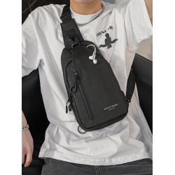 2026新款防水耐磨胸包 韓版男包休閒時尚小後後背包挎包商務小包潮包