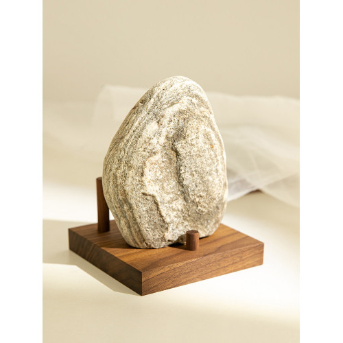 創意胡桃木展示架水晶托原石奇石礦石底座玉石托文玩底座首飾架