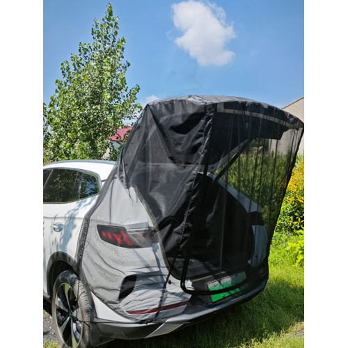 戶外露營車尾防蚊網suv車用加密紗窗紗網簡易可攜式旅行帳篷宋plus