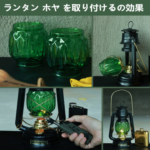 英國JFEIBLUE戶外露營火手燈配件玻璃燈罩適用於Feuerhand/Dietz