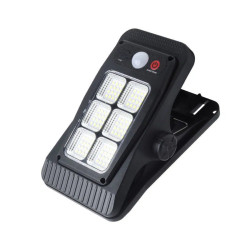 新款太陽能夾子燈庭院感應燈戶外防水家用壁燈院子照明路燈充電