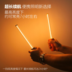 露營戶外氛圍燈小夜燈合金量子台燈充電創意燈吧台臥室床頭呼吸燈